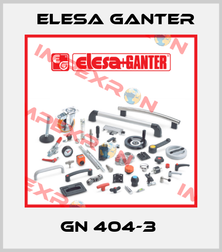 GN 404-3  Elesa Ganter