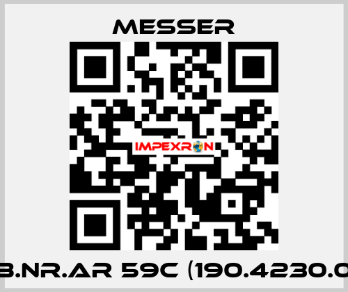 (B.Nr.AR 59C (190.4230.0)  Messer