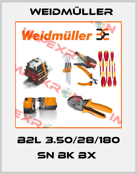 B2L 3.50/28/180 SN BK BX  Weidmüller