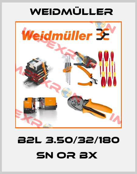 B2L 3.50/32/180 SN OR BX  Weidmüller