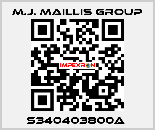 S340403800A  M.J. MAILLIS GROUP