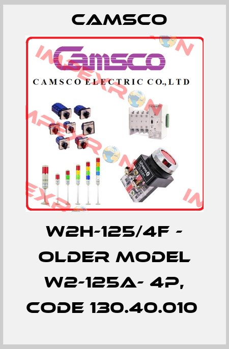 W2H-125/4F - older model W2-125A- 4P, Code 130.40.010  CAMSCO