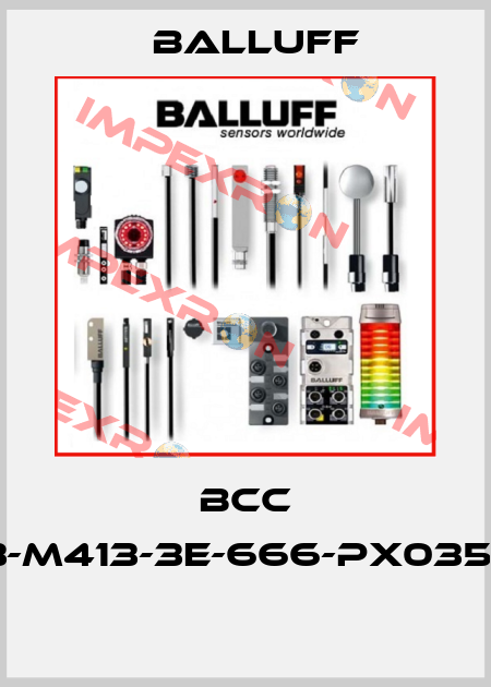 BCC VB03-M413-3E-666-PX0350-015  Balluff