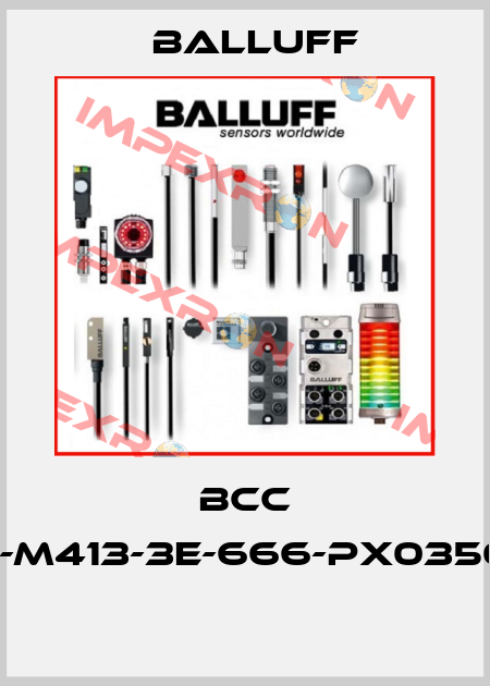 BCC VB23-M413-3E-666-PX0350-006  Balluff