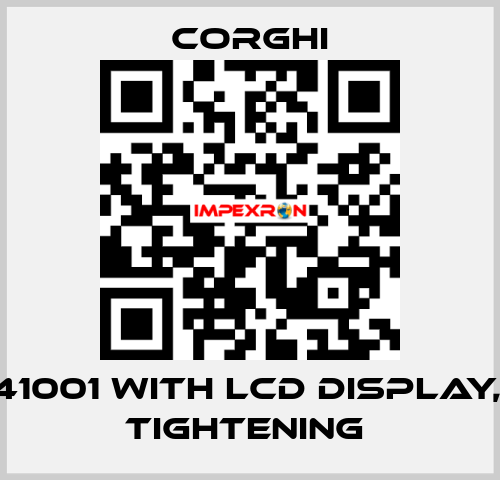 VAS 741001 with LCD display, hand tightening  Corghi
