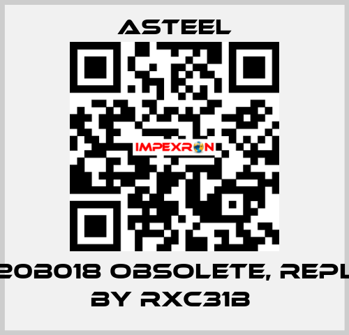 RXC220B018 obsolete, replaced by RXC31B  ASTEEL