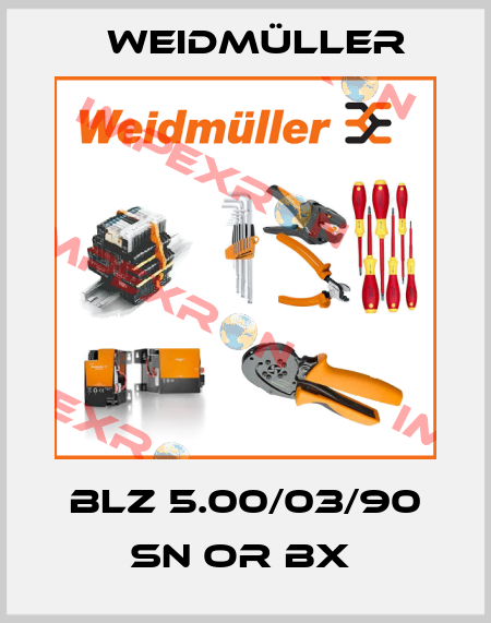 BLZ 5.00/03/90 SN OR BX  Weidmüller