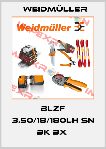 BLZF 3.50/18/180LH SN BK BX  Weidmüller