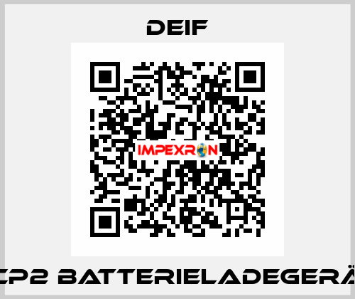 DCP2 Batterieladegerät  Deif