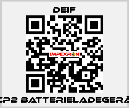 DCP2 Batterieladegerät  Deif