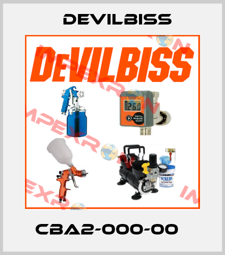 CBA2-000-00   Devilbiss