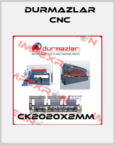 CK2020X2MM  Durmazlar CNC
