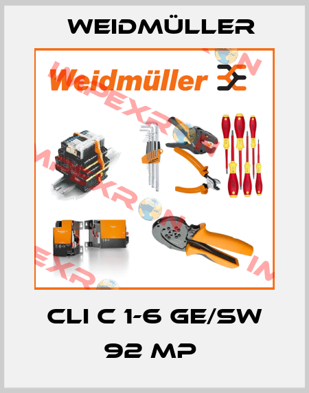 CLI C 1-6 GE/SW 92 MP  Weidmüller