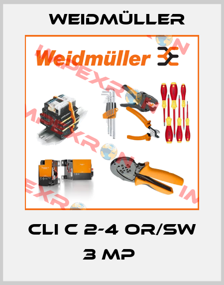 CLI C 2-4 OR/SW 3 MP  Weidmüller