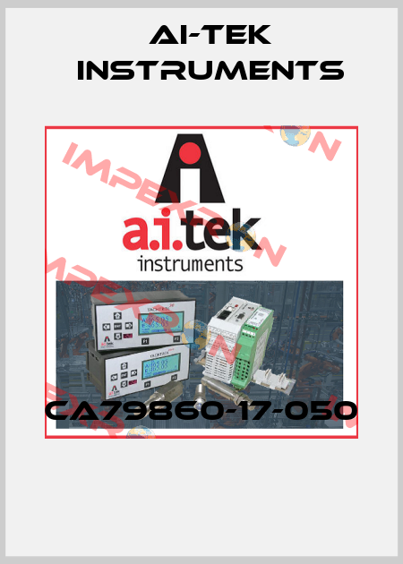 CA79860-17-050  AI-Tek Instruments