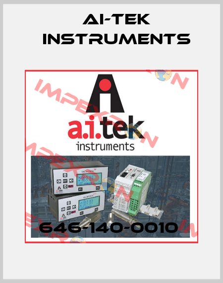 646-140-0010  AI-Tek Instruments