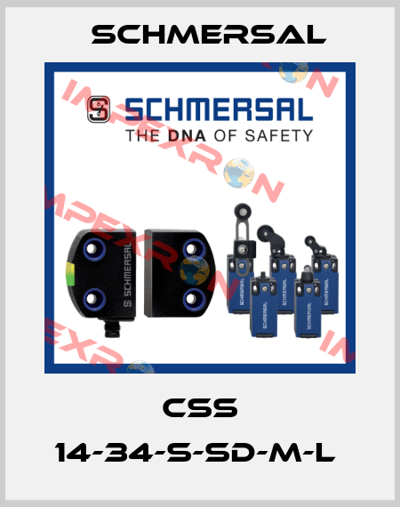 CSS 14-34-S-SD-M-L  Schmersal