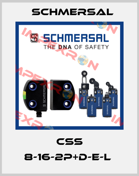 CSS 8-16-2P+D-E-L  Schmersal
