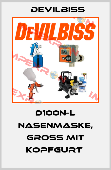 D100N-L NASENMASKE, GROß MIT KOPFGURT  Devilbiss