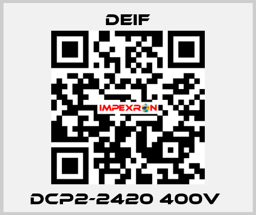 DCP2-2420 400V  Deif