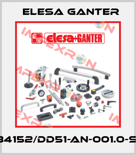 CE.84152/DD51-AN-001.0-S-GR Elesa Ganter