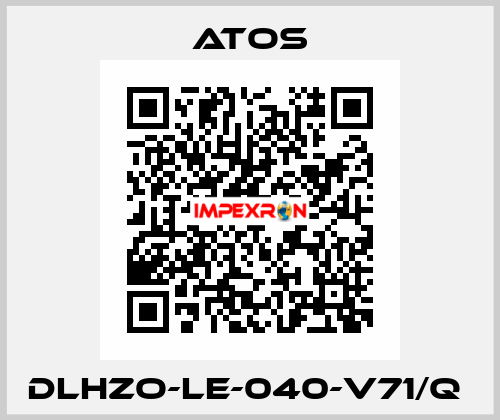 DLHZO-LE-040-V71/Q  Atos