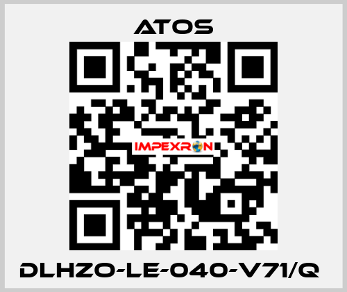 DLHZO-LE-040-V71/Q  Atos