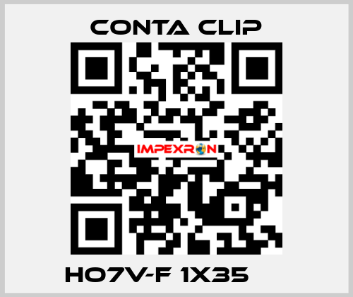 HO7V-F 1X35      Conta Clip