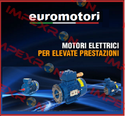 EXPLODED DRAWING FOR GAS BLOWER INERIS - 03 ATEX0046X  Euromotori