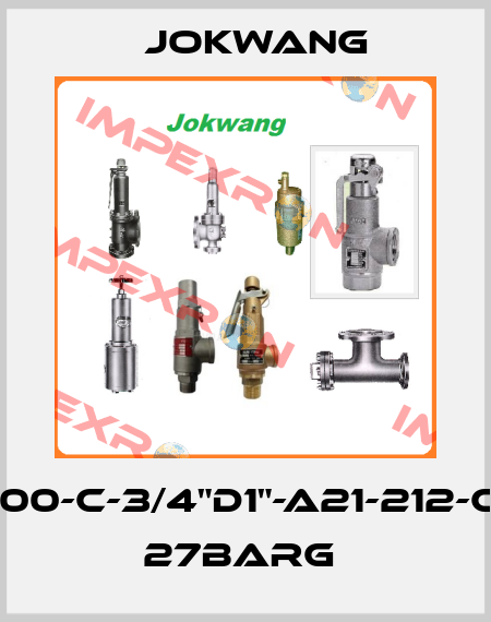 FF100-C-3/4"D1"-A21-212-CN2 27BARG  Jokwang