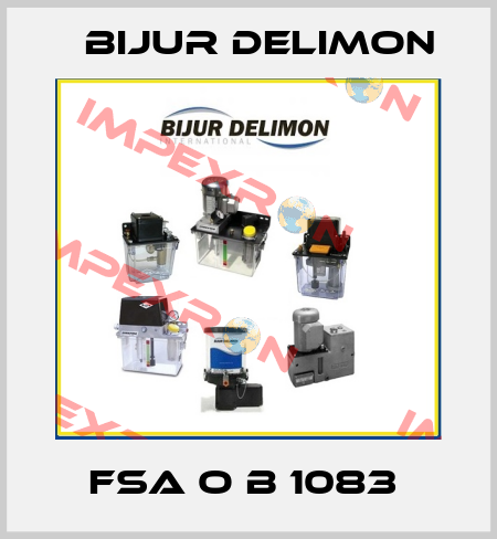 FSA O B 1083  Bijur Delimon