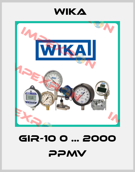 GIR-10 0 ... 2000 ppmv Wika