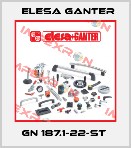 GN 187.1-22-ST  Elesa Ganter