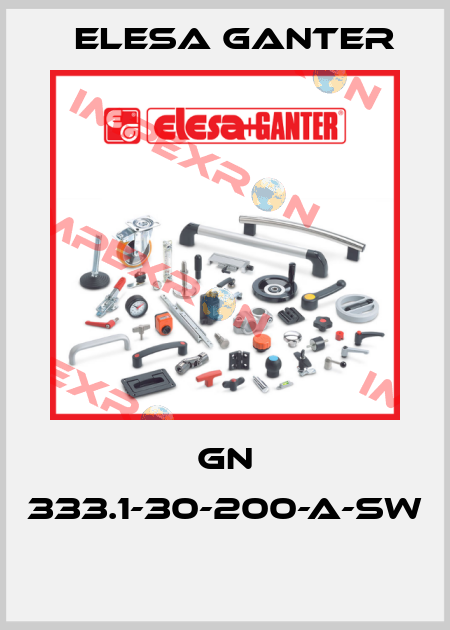 GN 333.1-30-200-A-SW  Elesa Ganter