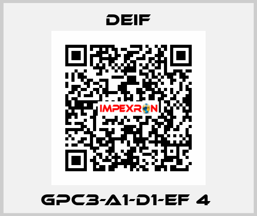 GPC3-A1-D1-EF 4  Deif