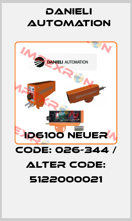 ID6100 neuer Code: 026-344 / alter Code: 5122000021 DANIELI AUTOMATION