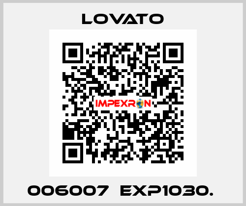 006007  EXP1030.  Lovato