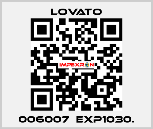 006007  EXP1030.  Lovato