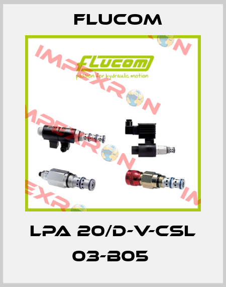 LPA 20/D-V-CSL 03-B05  Flucom