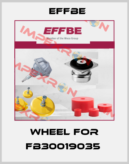 Wheel for FB30019035  Effbe