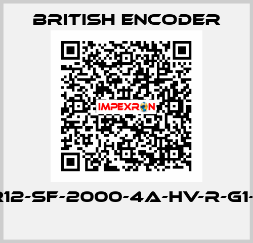 260/2-R12-SF-2000-4A-HV-R-G1-HT-IP50  British Encoder