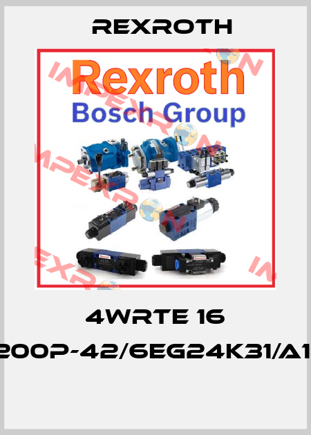 4WRTE 16 E200P-42/6EG24K31/A1M  Rexroth