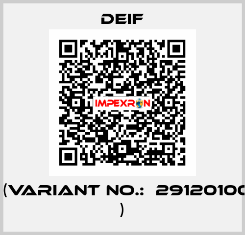 GPC-3 (Variant no.:  2912010030.09 ) Deif