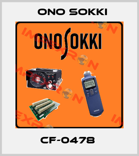CF-0478  Ono Sokki
