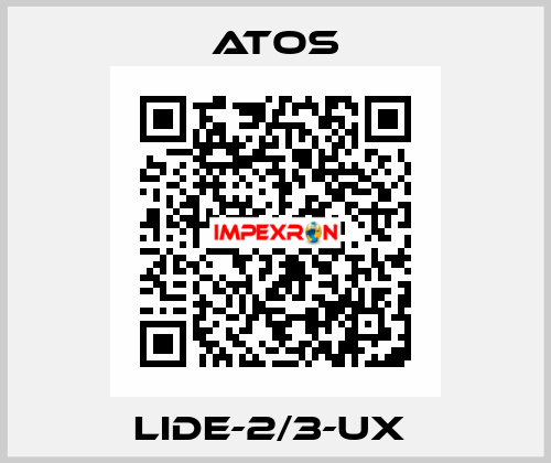 LIDE-2/3-UX  Atos