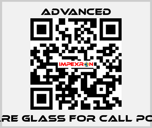 Spare Glass for Call Point  Advanced