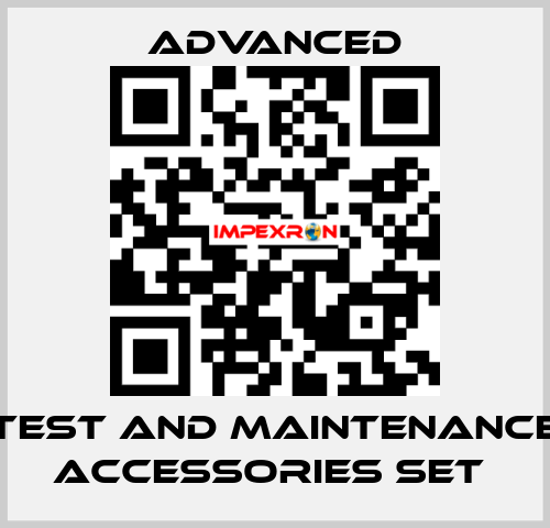 Test and Maintenance Accessories Set  Advanced