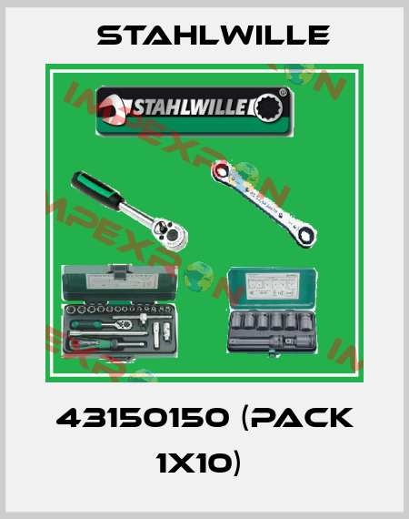 43150150 (pack 1x10)  Stahlwille