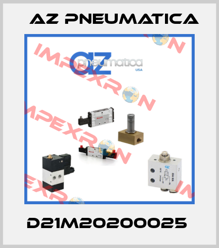 D21M20200025  AZ Pneumatica