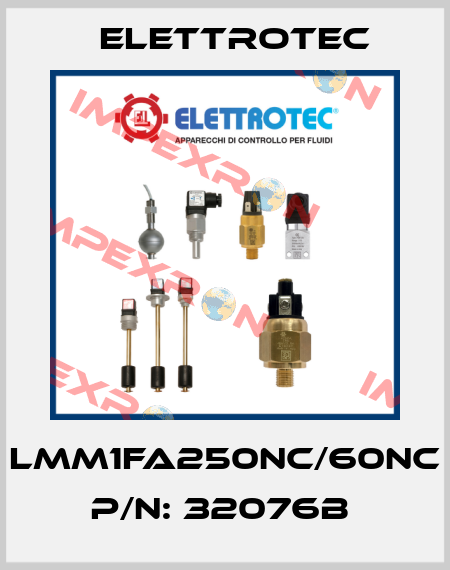 LMM1FA250NC/60NC P/N: 32076B  Elettrotec